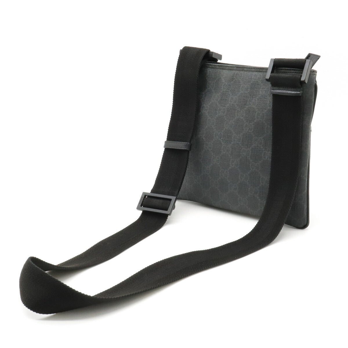 Luxury Gucci Trending 2025 GG Supreme GG Plus Shoulder Bag Black