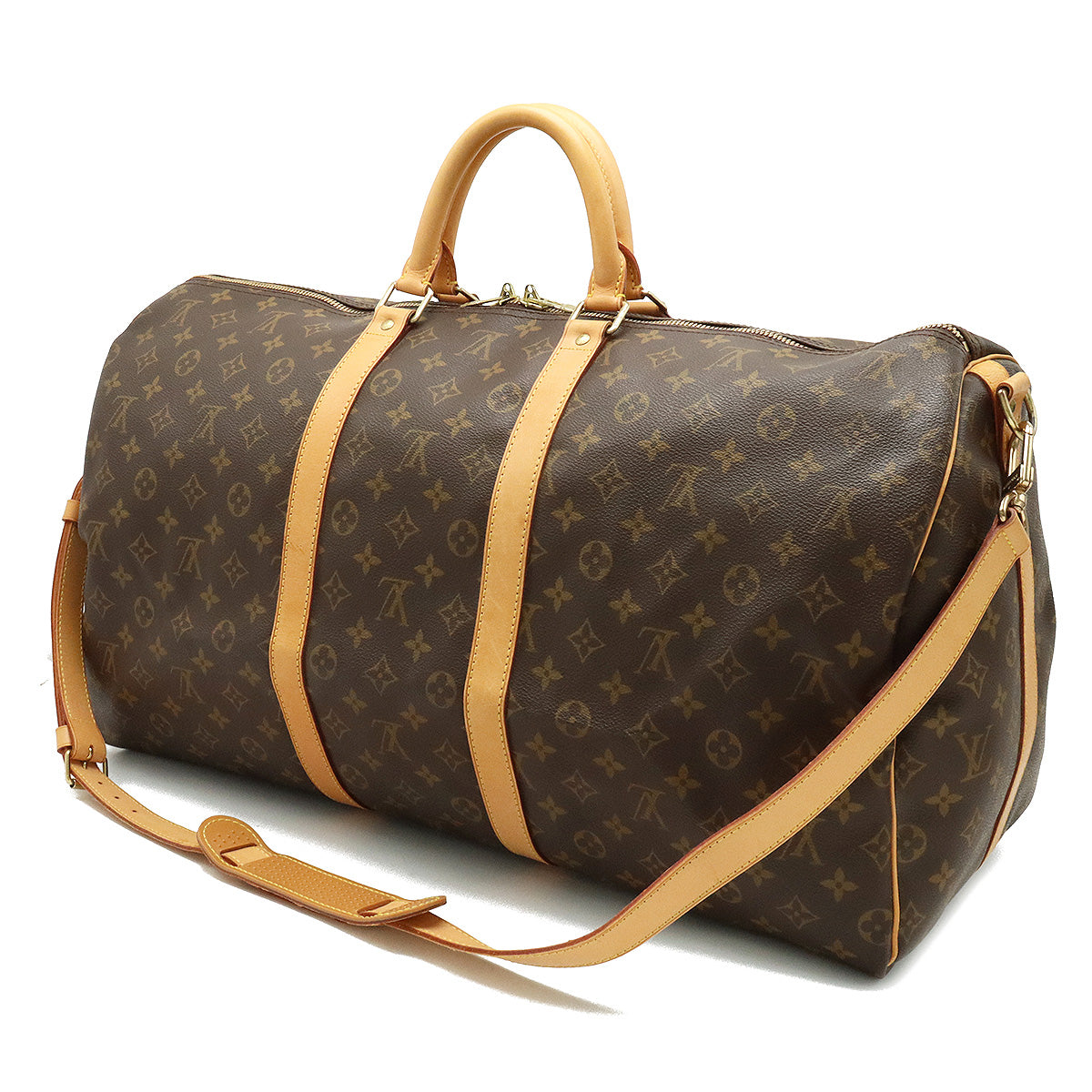Louis Vuitton Monogram Keepall Bandolière 55 M41414