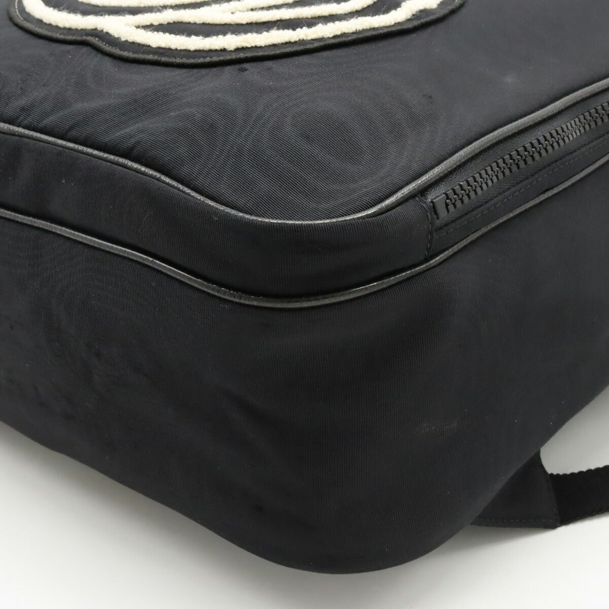 Luxury Gucci Trending 2025 Nylon Canvas Sequin Leather Backpack