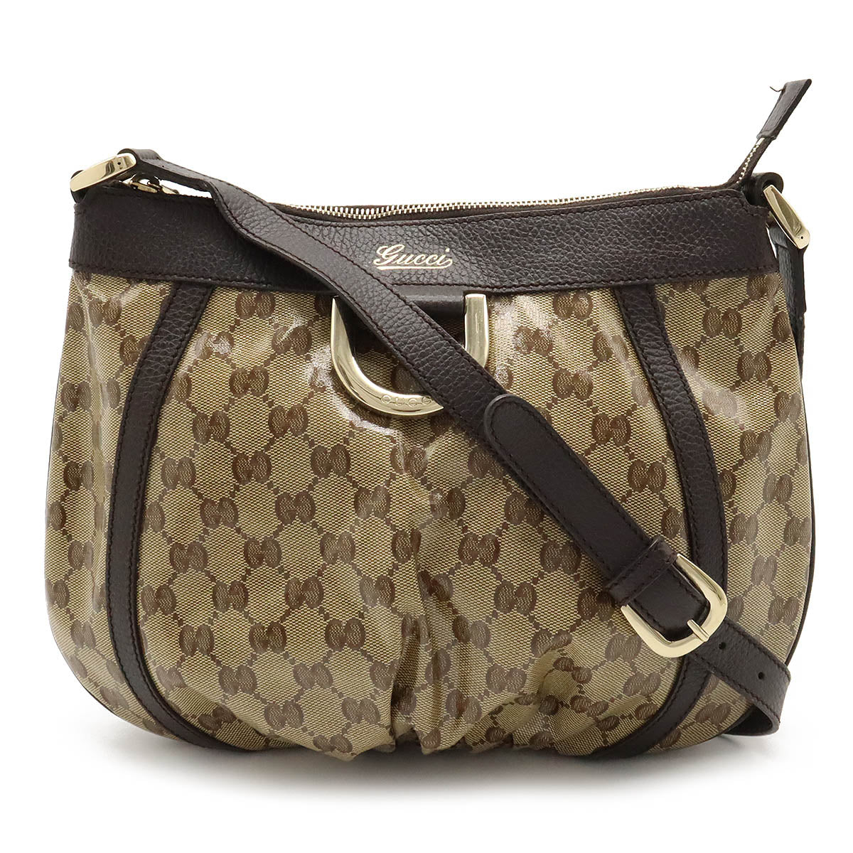 Luxury Gucci Trending 2025 Abbey GG Crystal Shoulder Bag