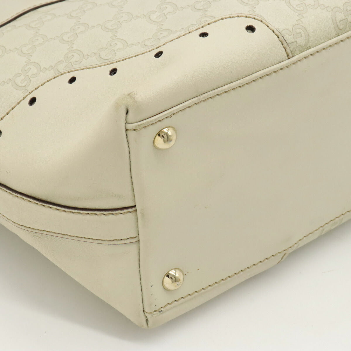 Luxury Gucci Trending 2025 Leather Luxury Gucci Trending 2025ssima Tote Bag Ivory