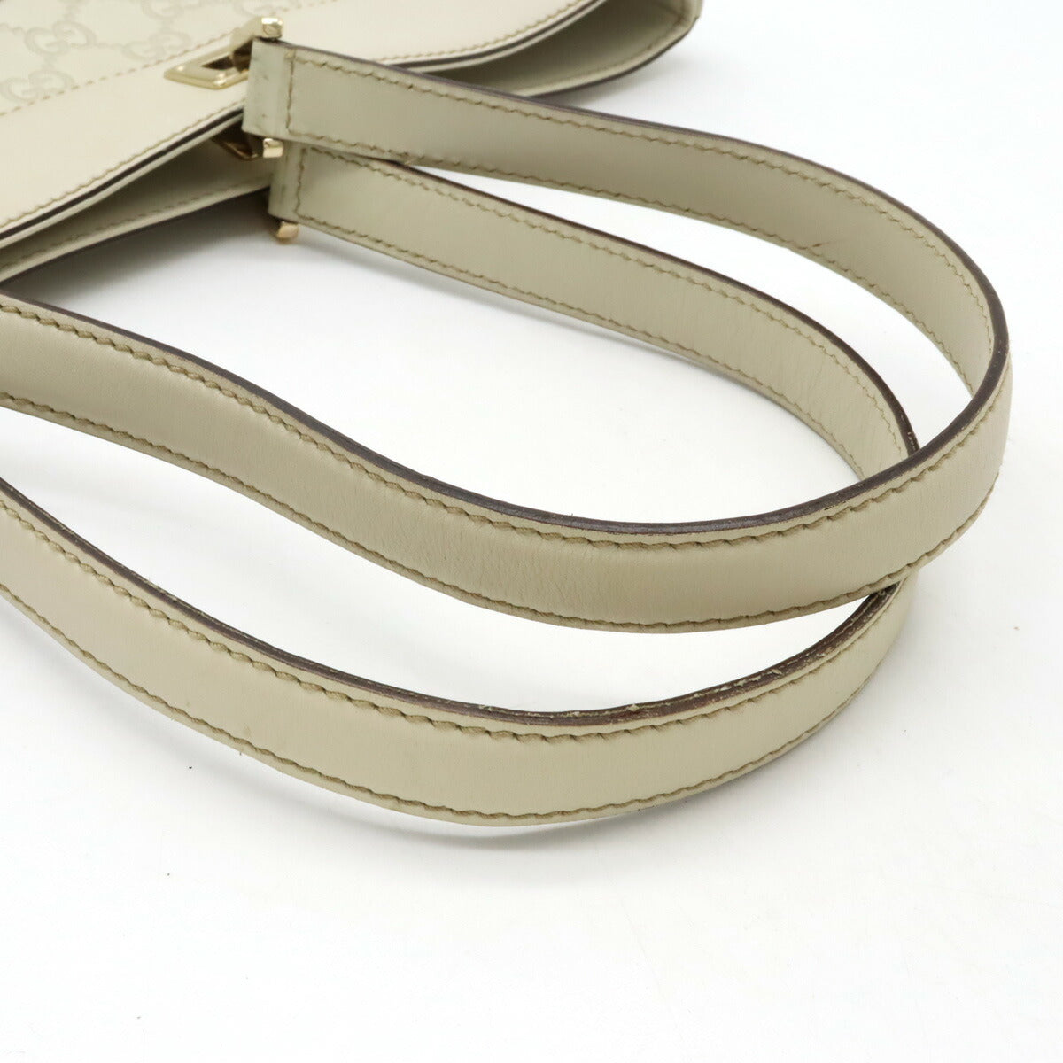 Luxury Gucci Trending 2025 Leather Luxury Gucci Trending 2025ssima Tote Bag Ivory