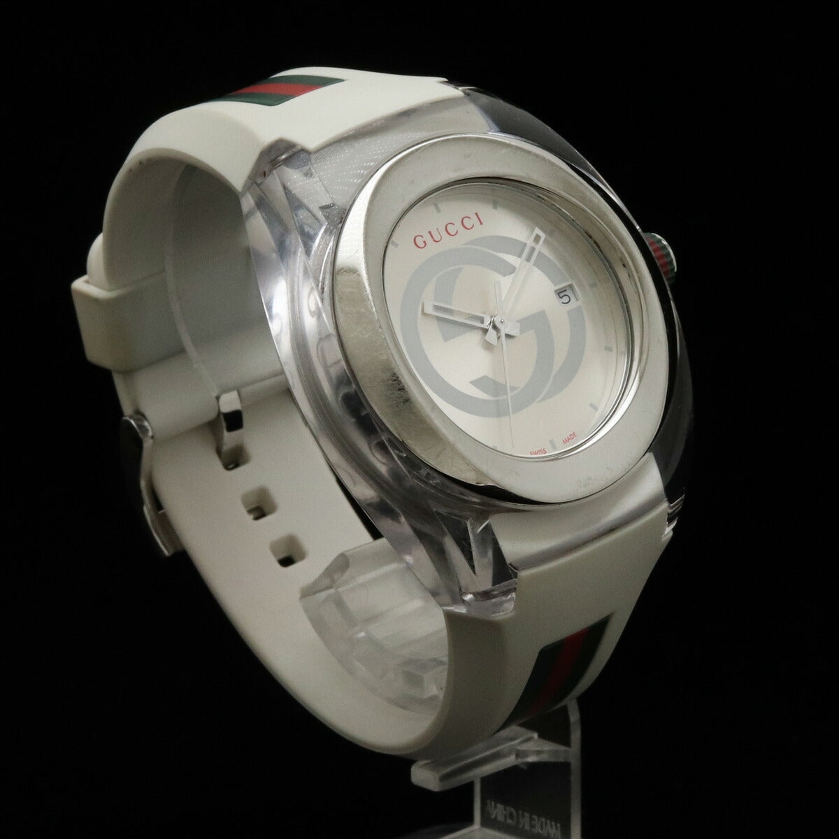 Luxury Gucci Trending 2025 Sync Interlocking G Silver Dial Quartz Watch