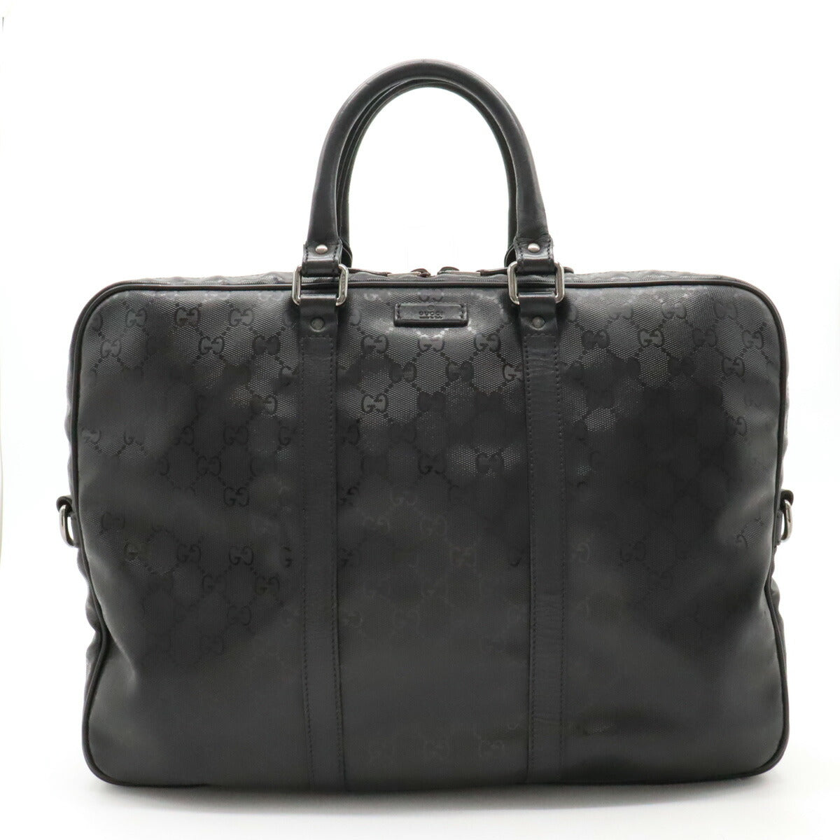 Luxury Gucci Trending 2025 GG Imprime Business Briefcase Black