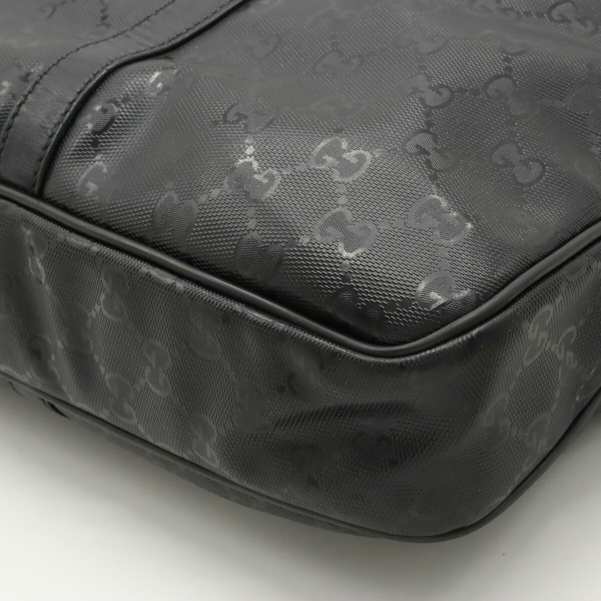 Luxury Gucci Trending 2025 GG Imprime Business Briefcase Black