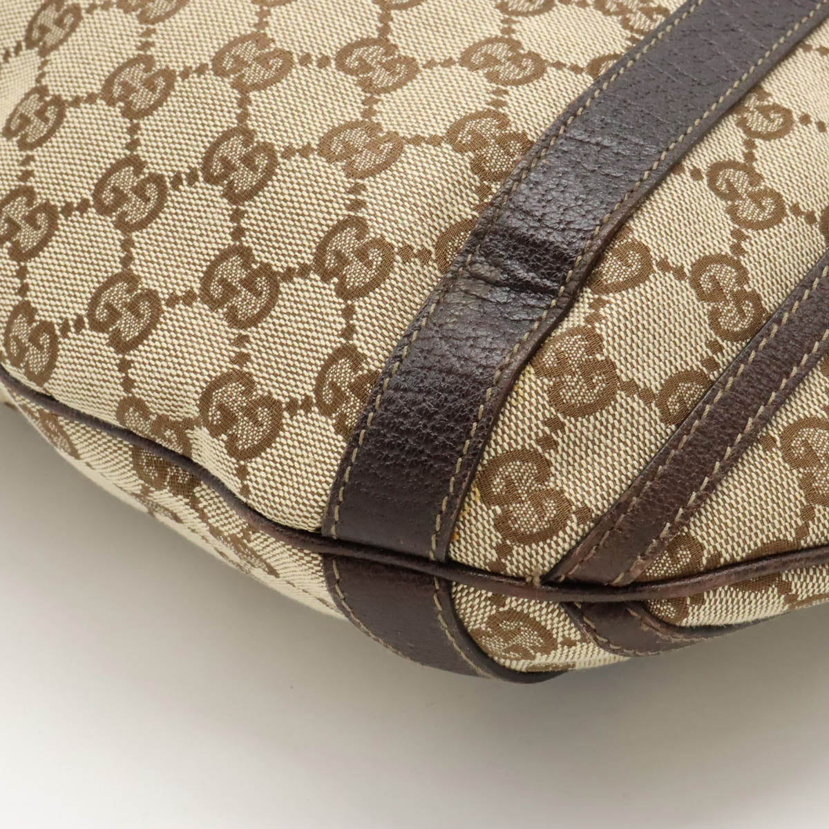 Luxury Gucci Trending 2025 GG Canvas Leather Tote Bag 2WAY