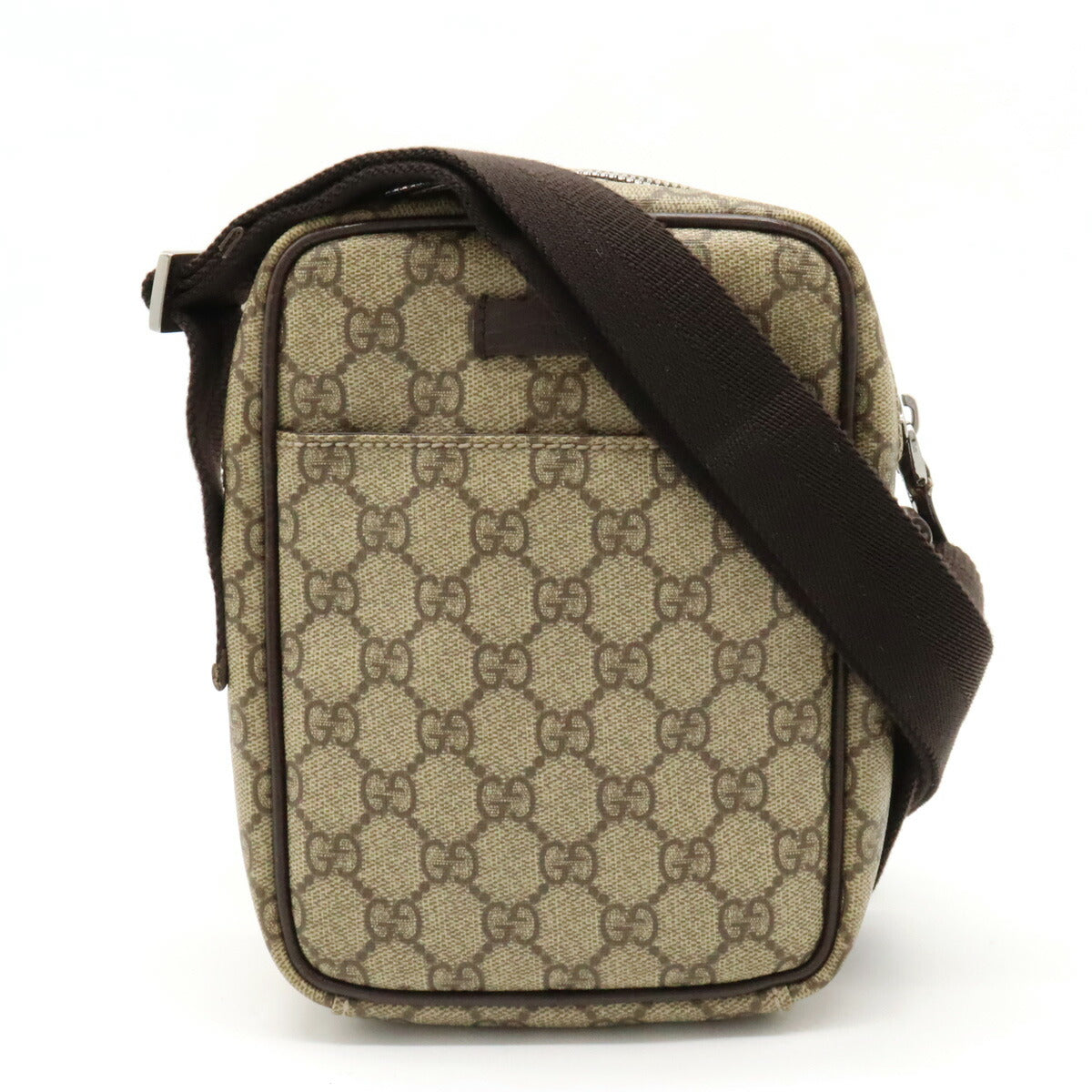 Luxury Gucci Trending 2025 GG Supreme Shoulder Bag Khaki Beige