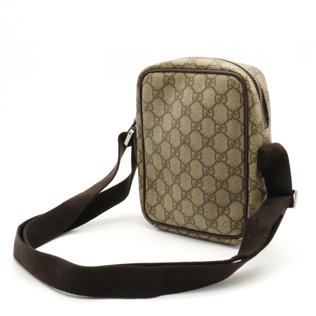 Luxury Gucci Trending 2025 GG Supreme Shoulder Bag Khaki Beige
