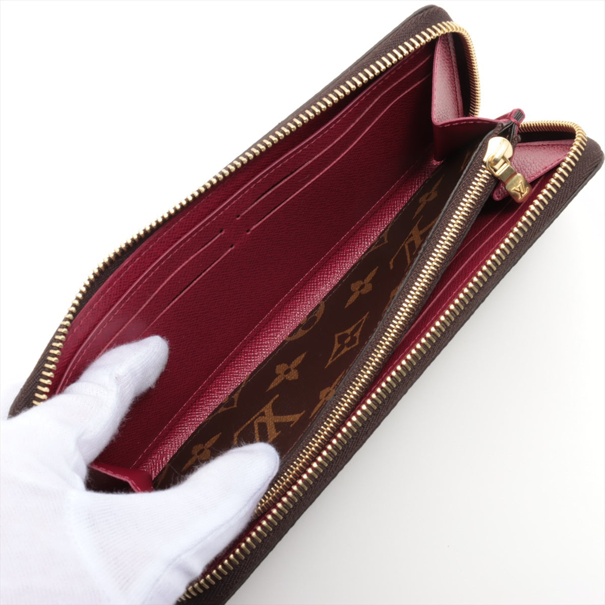 Louis Vuitton Monogram Portfolio Clemens M60742 Fushai Round  Wallet  Reaction