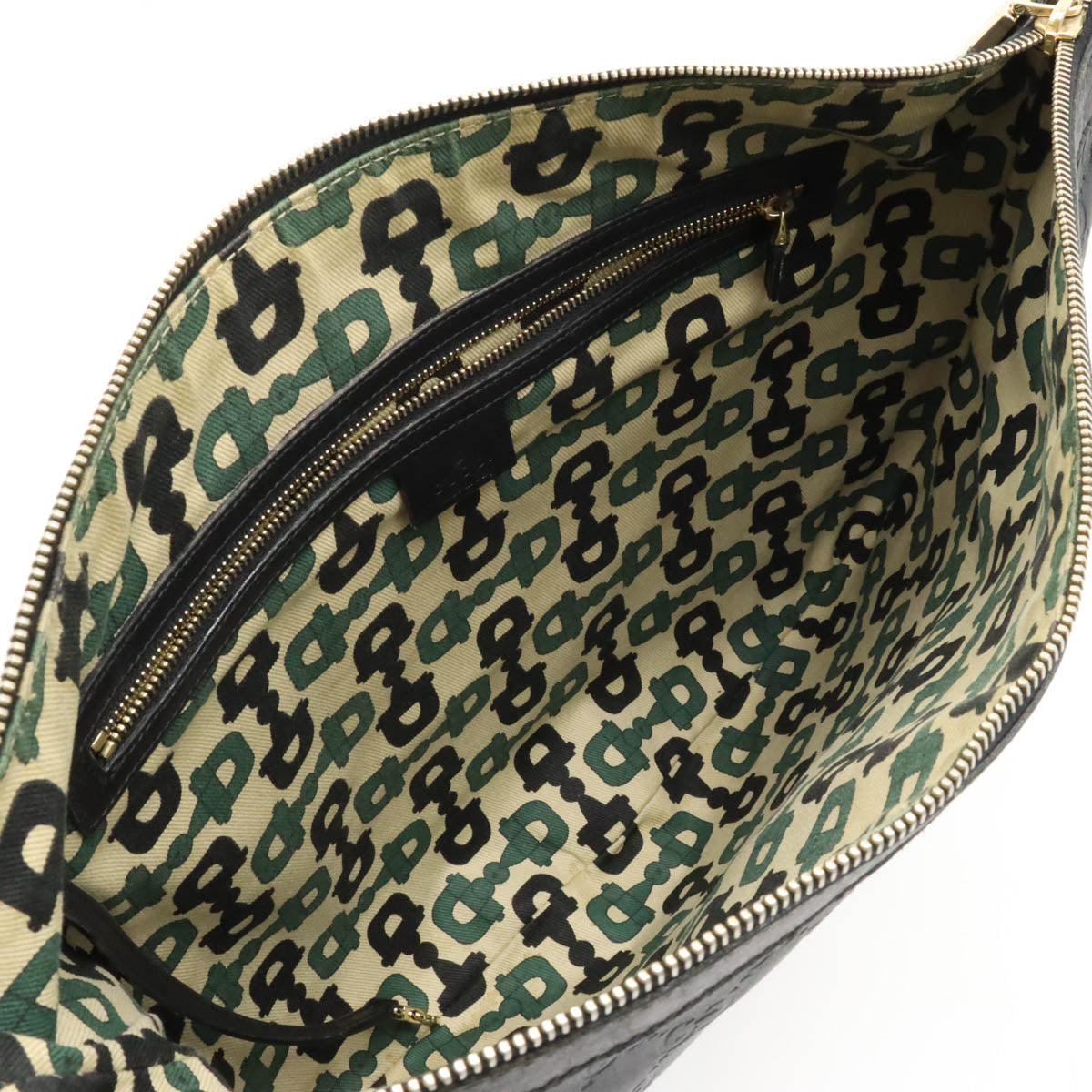Luxury Gucci Trending 2025 Leather Shoulder Bag Black 145991