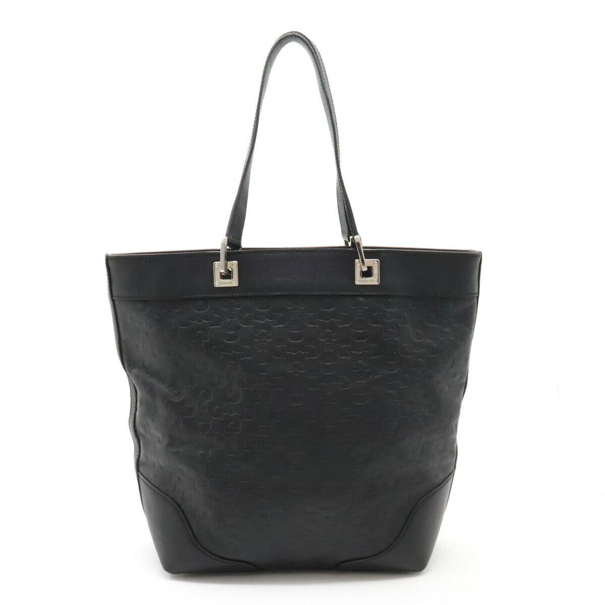 Luxury Gucci Trending 2025 Leather Horsebit Tote Bag Black