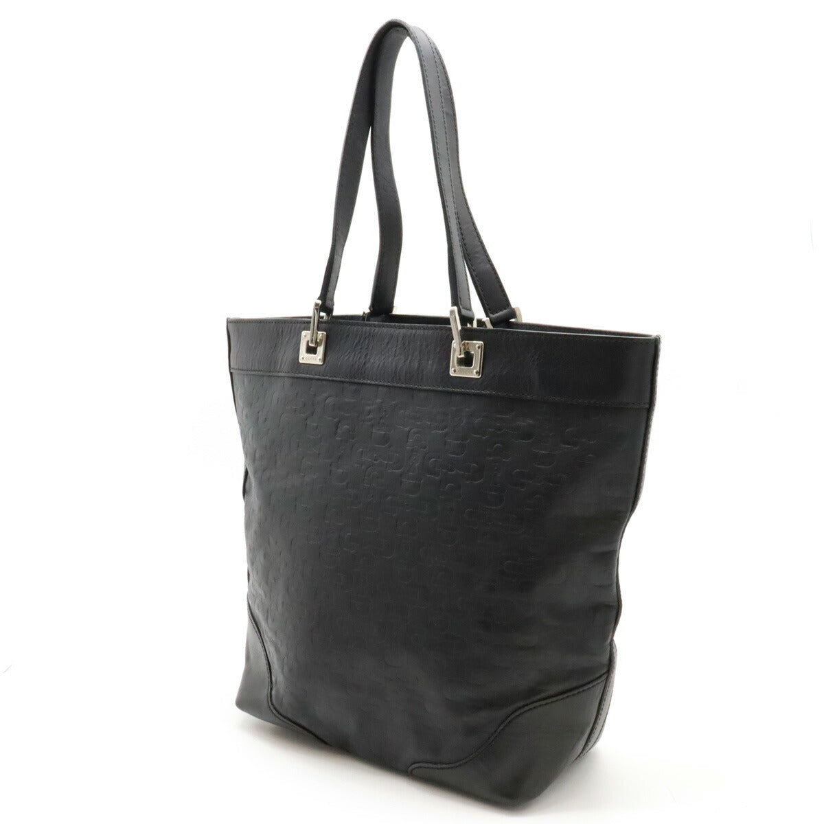 Luxury Gucci Trending 2025 Leather Horsebit Tote Bag Black