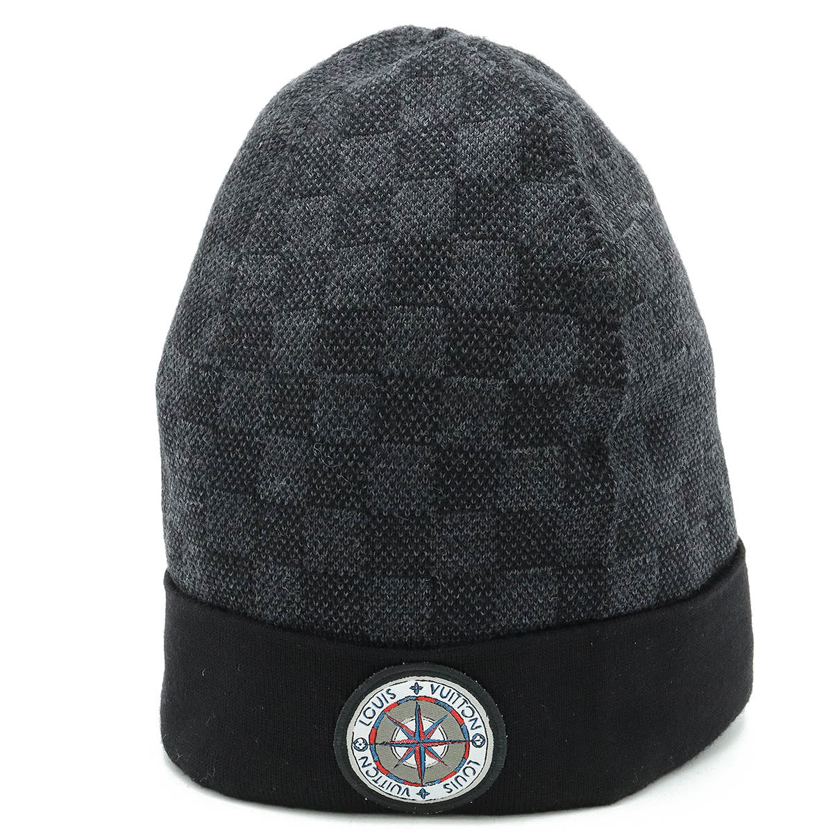 Louis Vuitton Wool Hat Dark Gray Black M75905