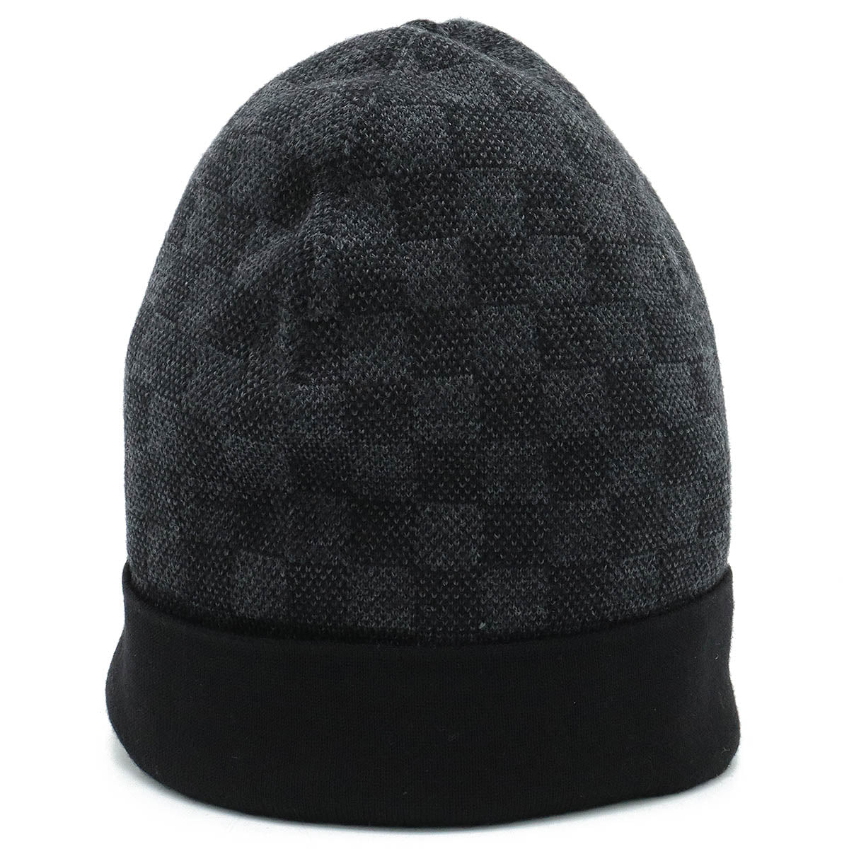 Louis Vuitton Wool Hat Dark Gray Black M75905
