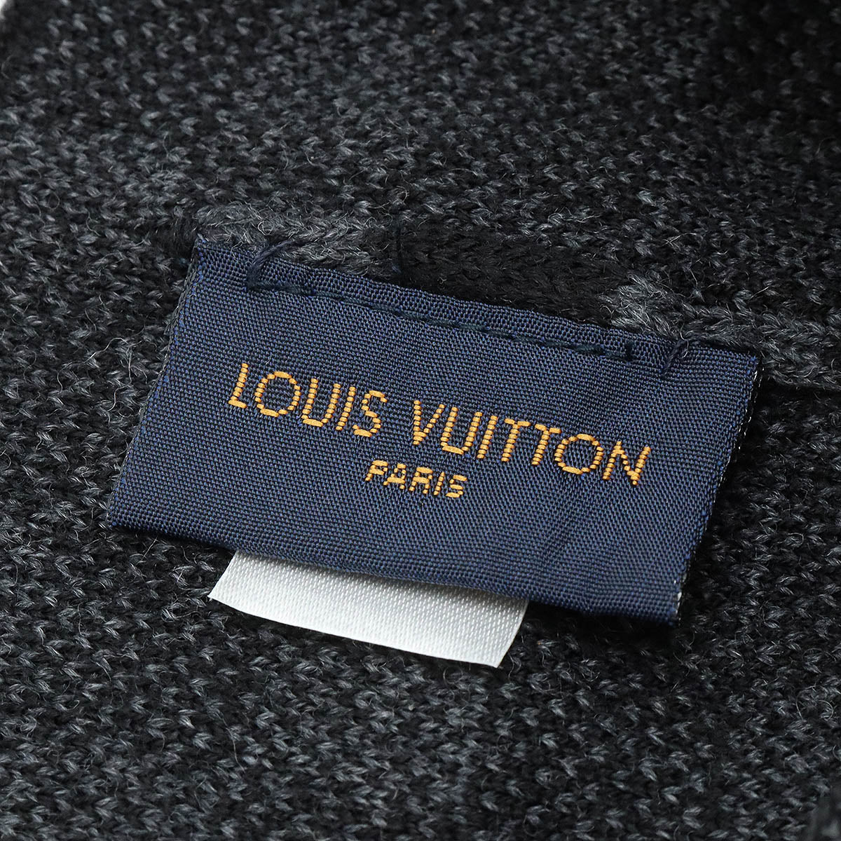 Louis Vuitton Wool Hat Dark Gray Black M75905