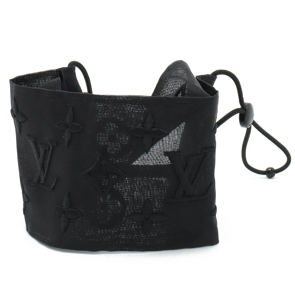 Louis Vuitton Mask Cover Monogram Black M77147