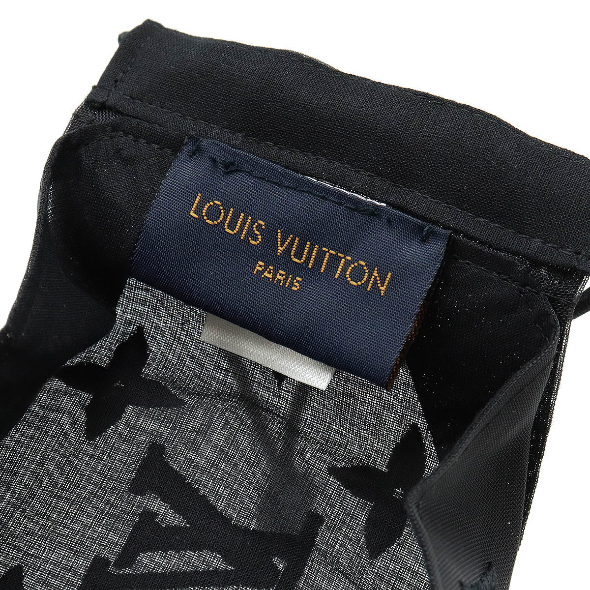 Louis Vuitton Mask Cover Monogram Black M77147