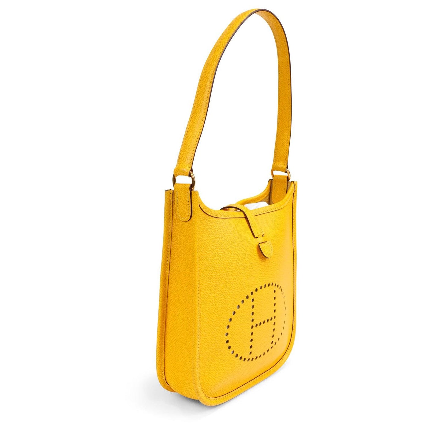 Luxury Hermes Vintage Soufre  Epsom Evelyne TPM