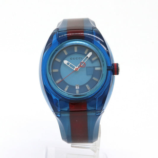 Luxury Gucci Trending 2025 Sync Blue Dial Quartz Watch YA137104A