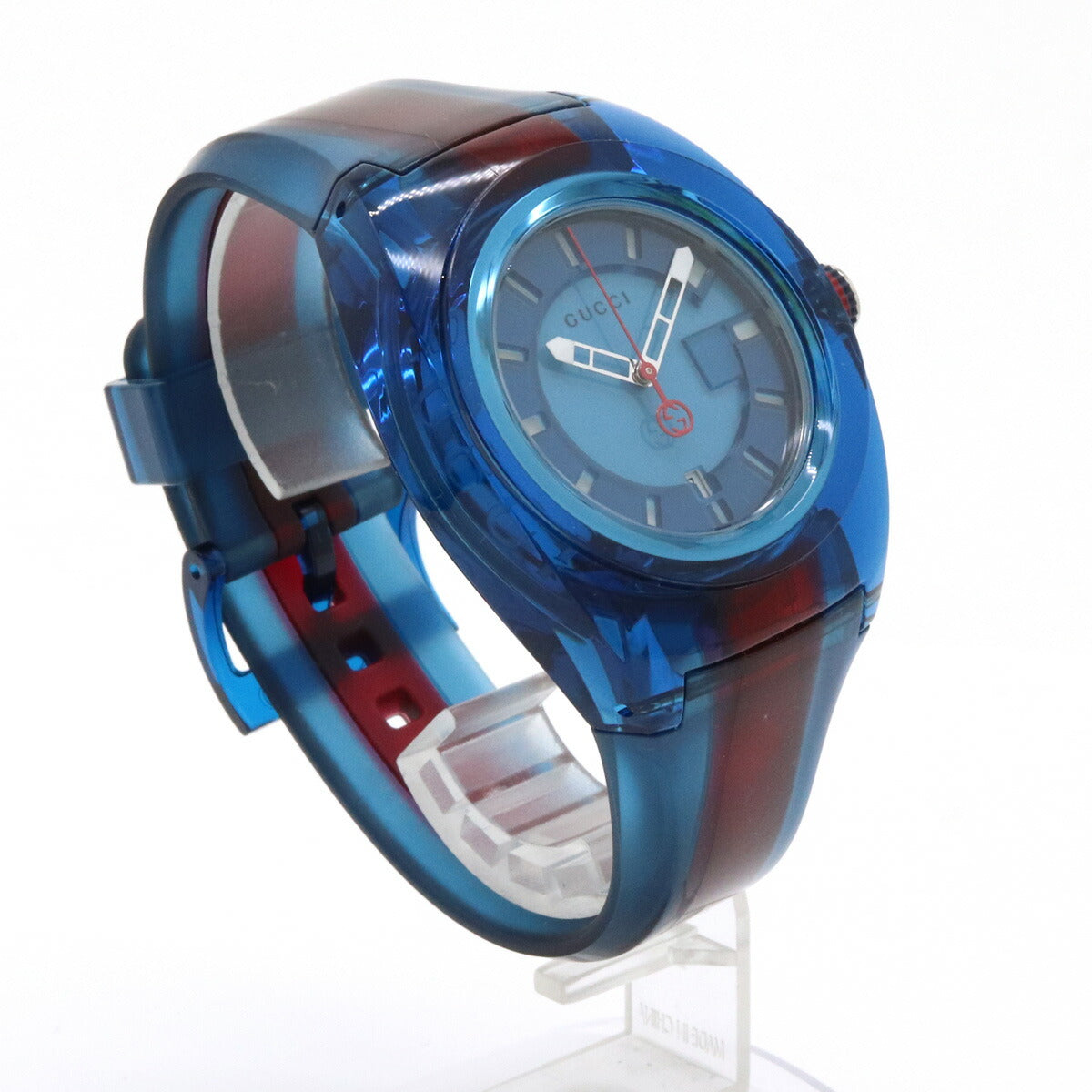 Luxury Gucci Trending 2025 Sync Blue Dial Quartz Watch YA137104A
