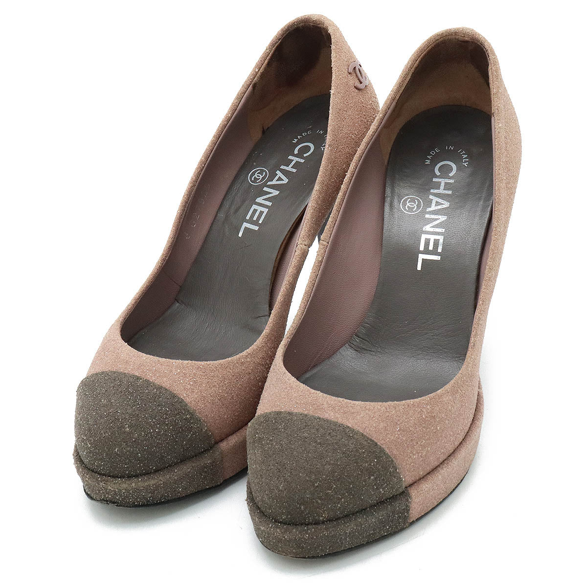 Chanel Coco Mark Glitter High Heels
