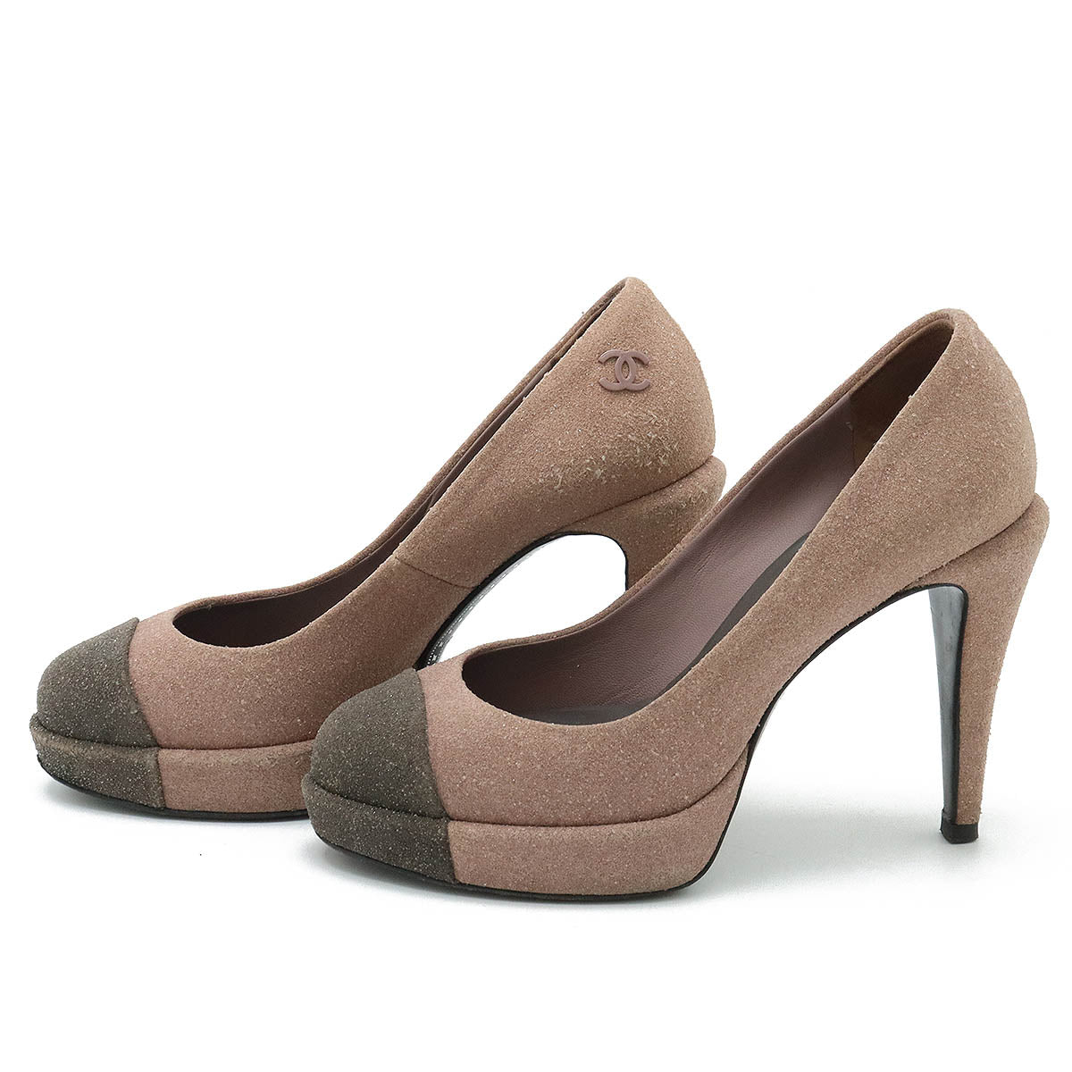 Chanel Coco Mark Glitter High Heels