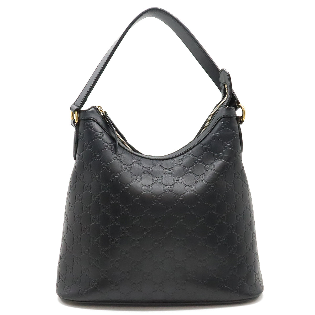 Luxury Gucci Trending 2025 Leather Shoulder Bag Black 414930