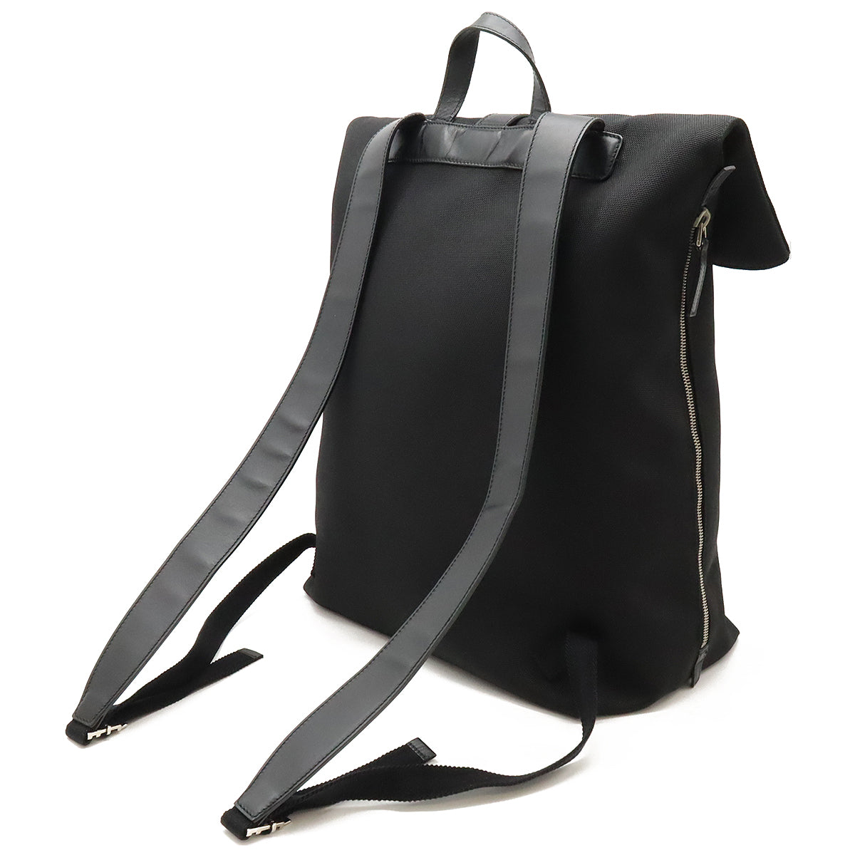 Luxury Gucci Trending 2025 Black Canvas Leather Backpack 337075