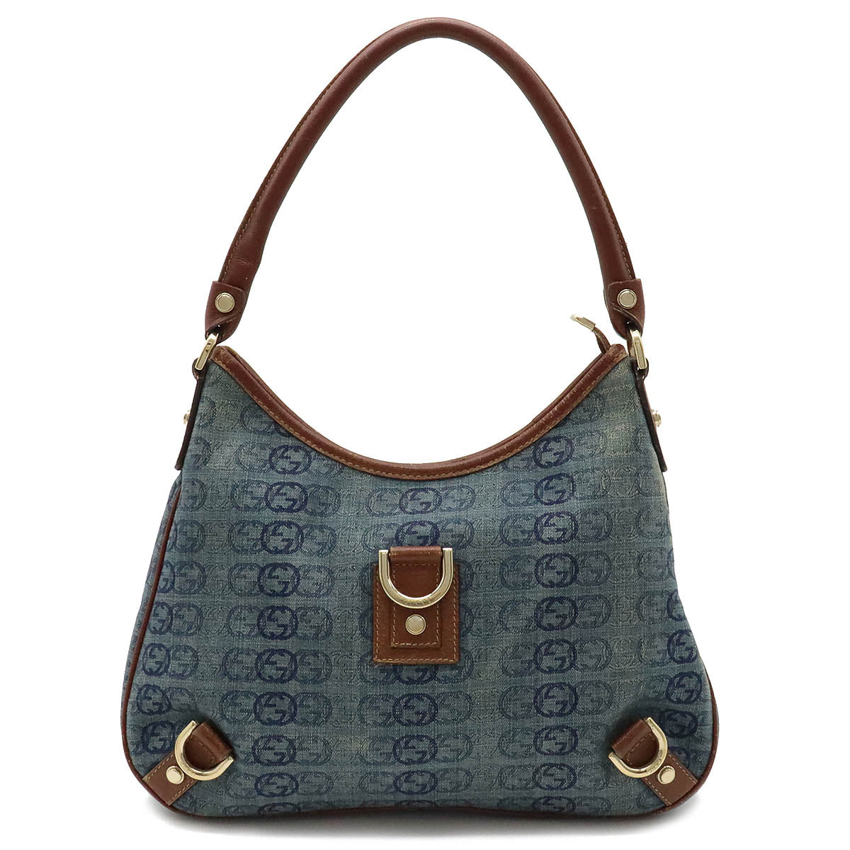 Luxury Gucci Trending 2025 Denim Canvas Leather Shoulder Bag Interlocking G GG Logo