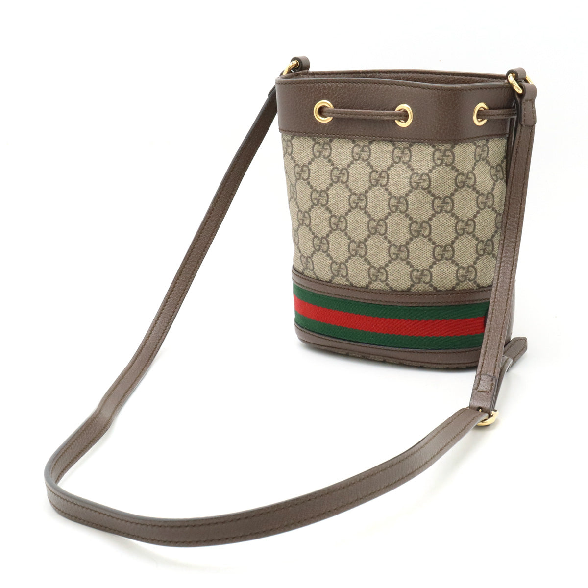 Luxury Gucci Trending 2025 Ophidia GG Supreme Mini Bucket Bag