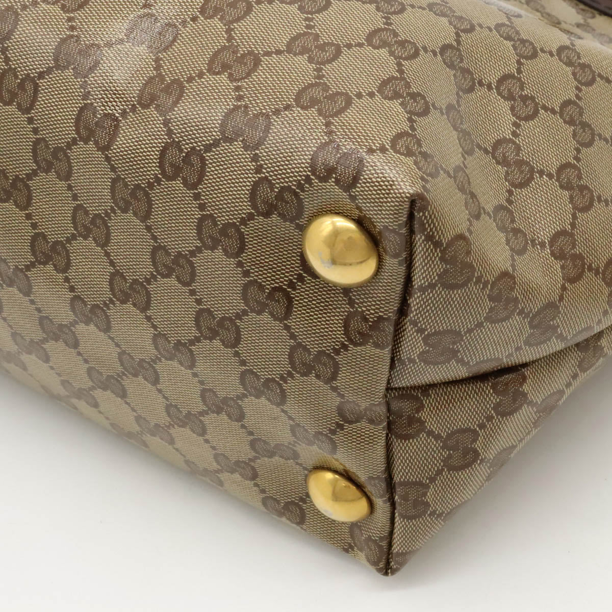 Luxury Gucci Trending 2025 GG Crystal Tote Bag Coated Canvas Leather