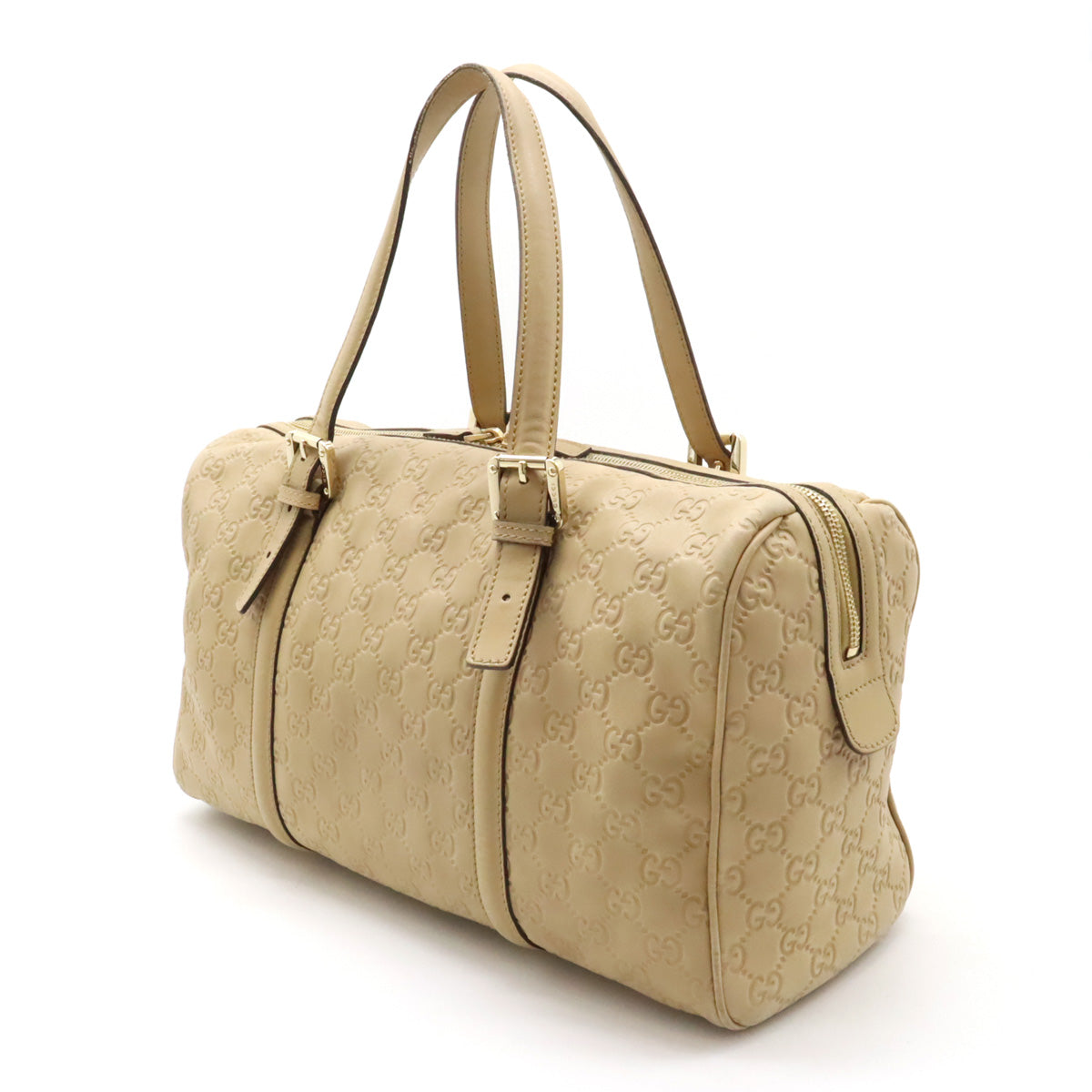 Luxury Gucci Trending 2025 Interlocking G Leather Tote Bag Beige