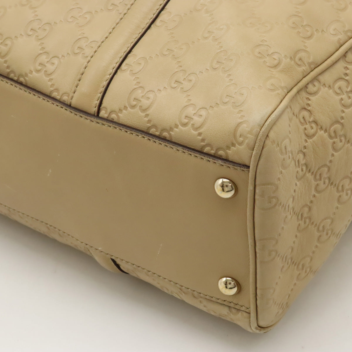 Luxury Gucci Trending 2025 Interlocking G Leather Tote Bag Beige