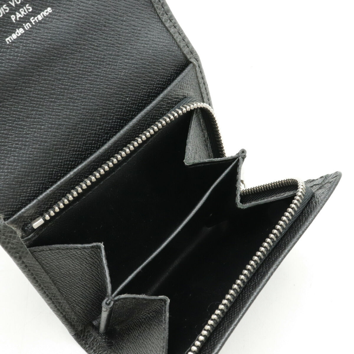 Louis Vuitton Sergei Coin Case Leather Black M32562