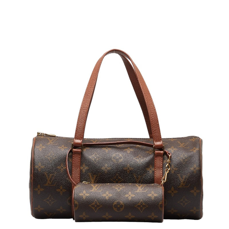 Louis Vuitton Monogram Papillon 26  Shoulder Bag M51386 Brown PVC Leather  Louis Vuitton