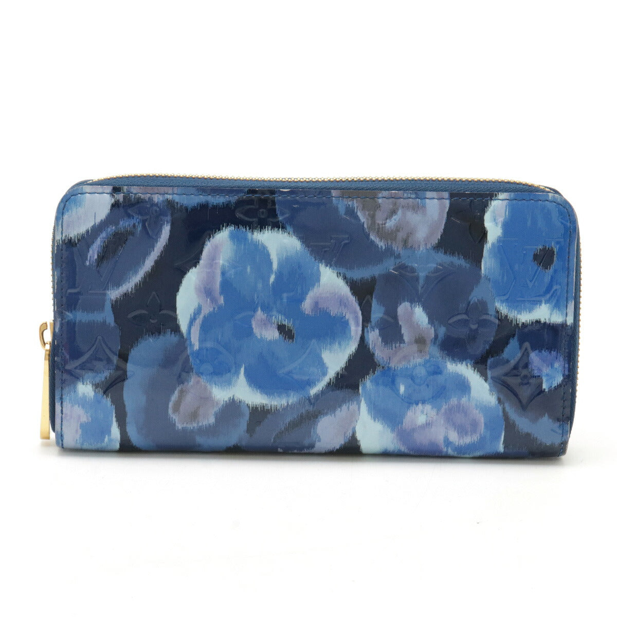 Louis Vuitton Vernis Ikat Flower Zippy Wallet M90018