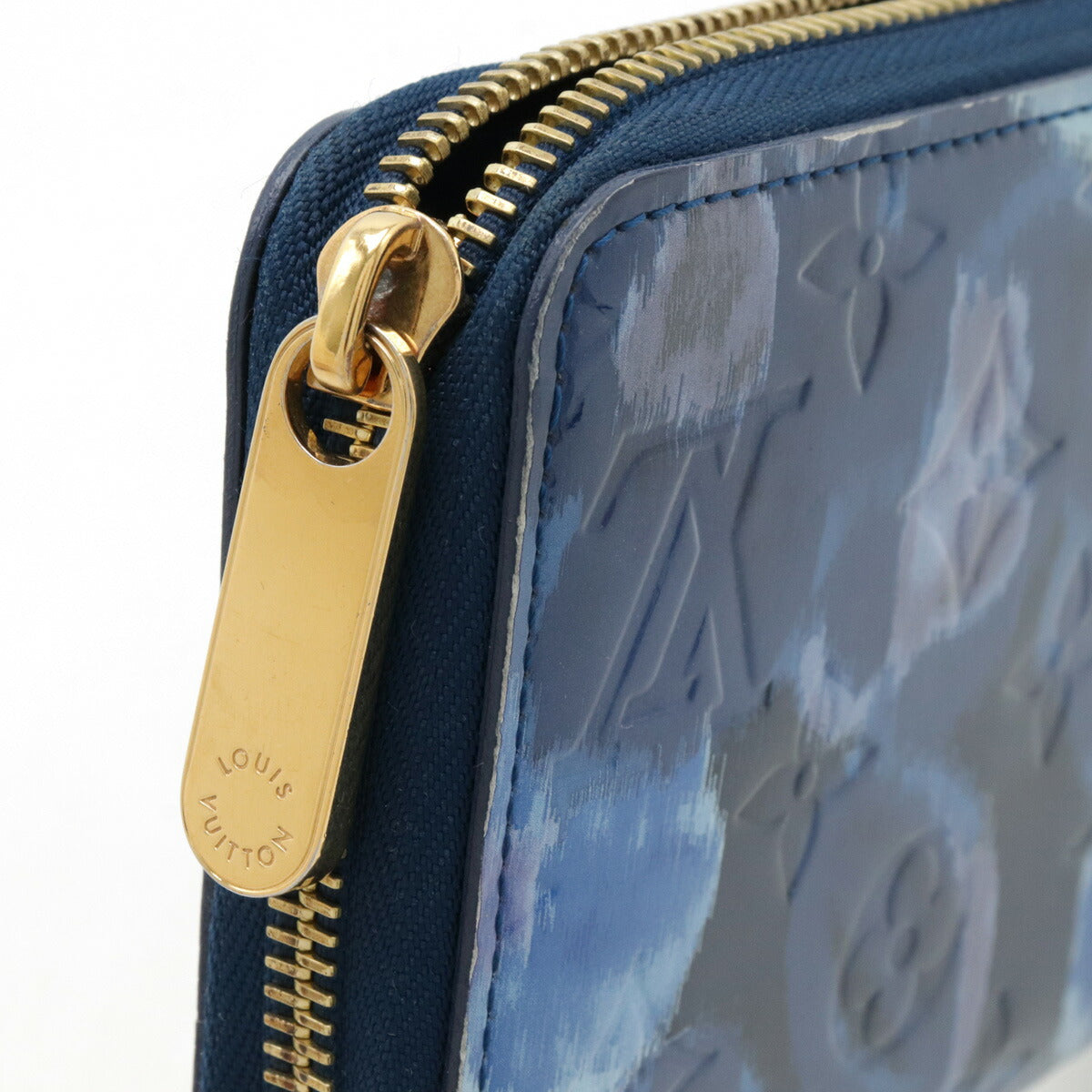 Louis Vuitton Vernis Ikat Flower Zippy Wallet M90018