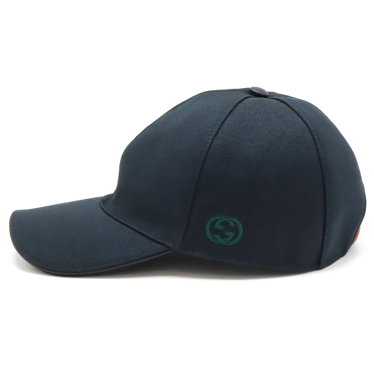 Luxury Gucci Trending 2025 Interlocking G Logo Baseball Cap Black