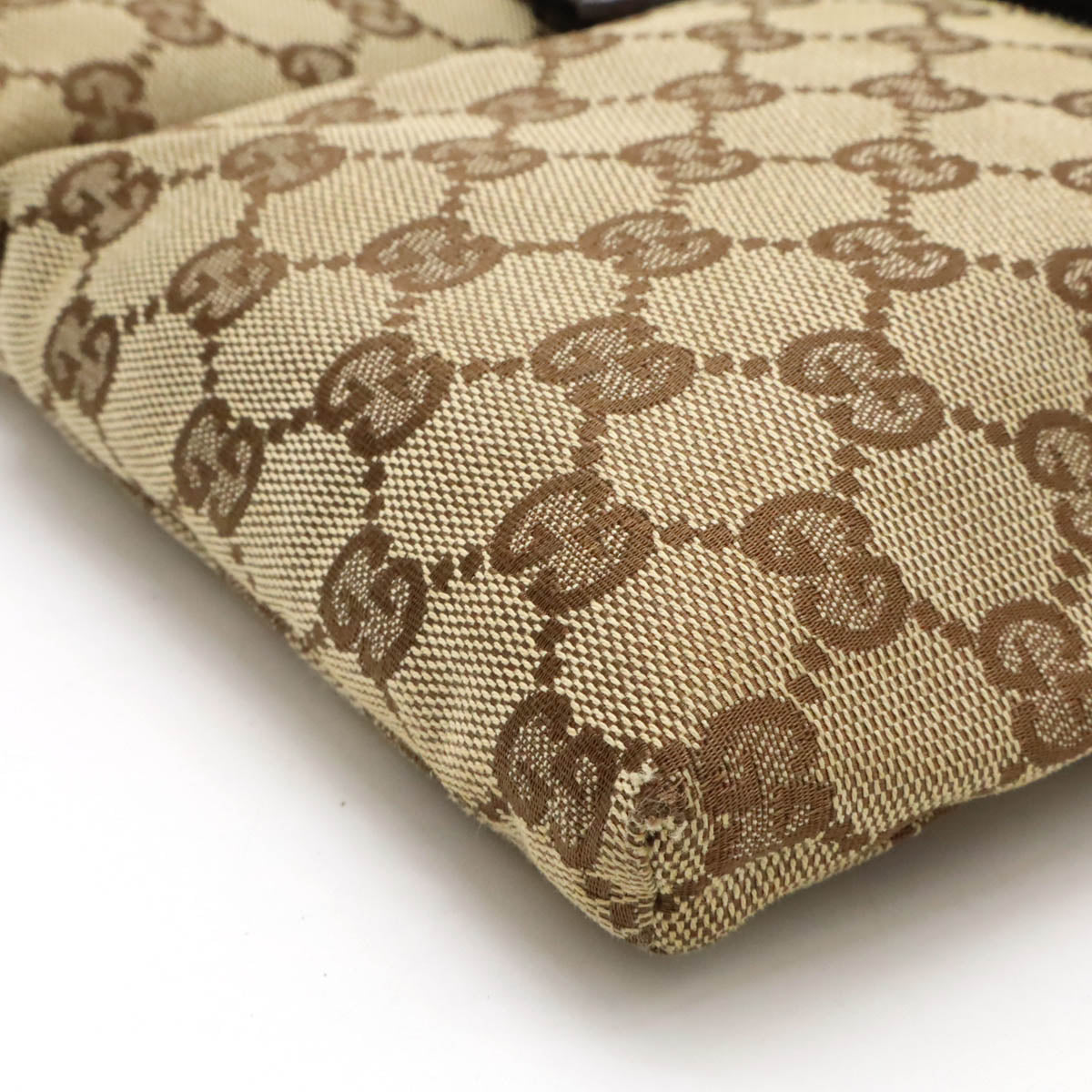 Luxury Gucci Trending 2025 GG Canvas Leather Waist Bag 28566