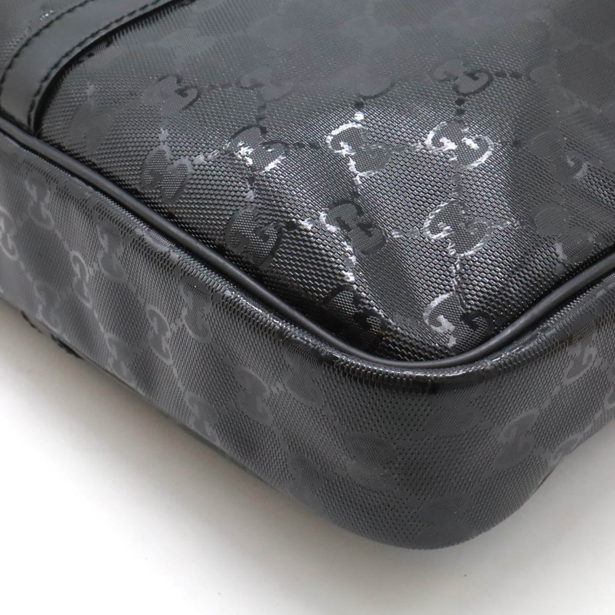 Luxury Gucci Trending 2025 GG Imprime Business Briefcase Black