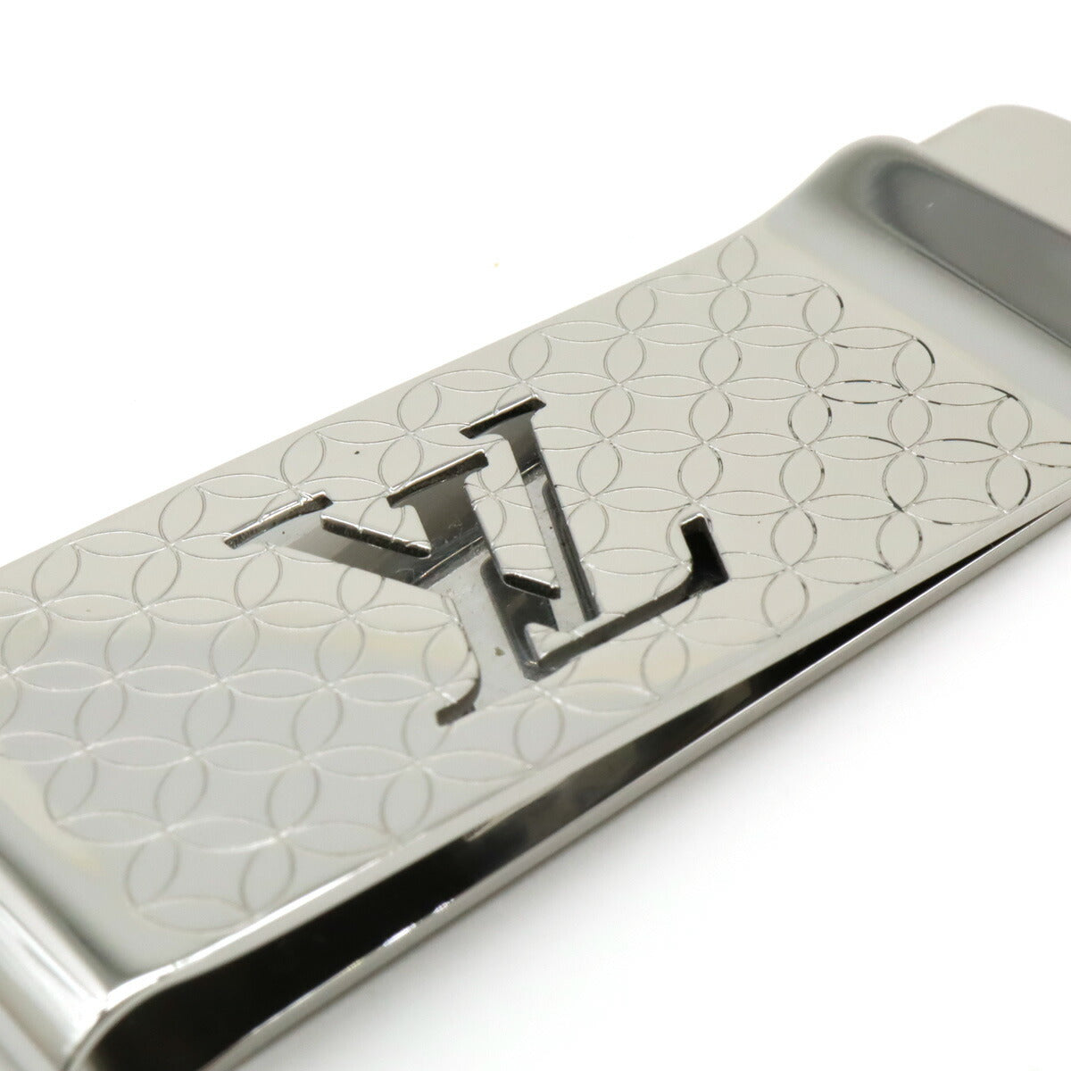 Louis Vuitton Money Clip Silver M65041