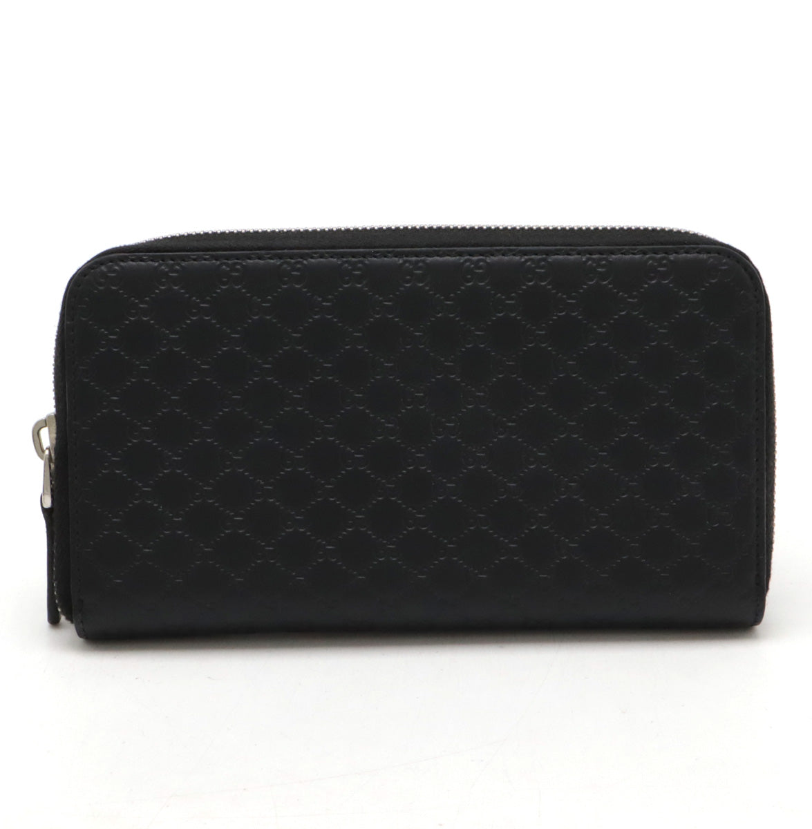 Luxury Gucci Trending 2025 MicroLuxury Gucci Trending 2025ssima Leather Zip Wallet Black