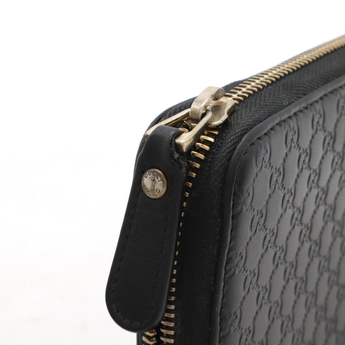 Luxury Gucci Trending 2025 MicroLuxury Gucci Trending 2025ssima Leather Zip Wallet Black