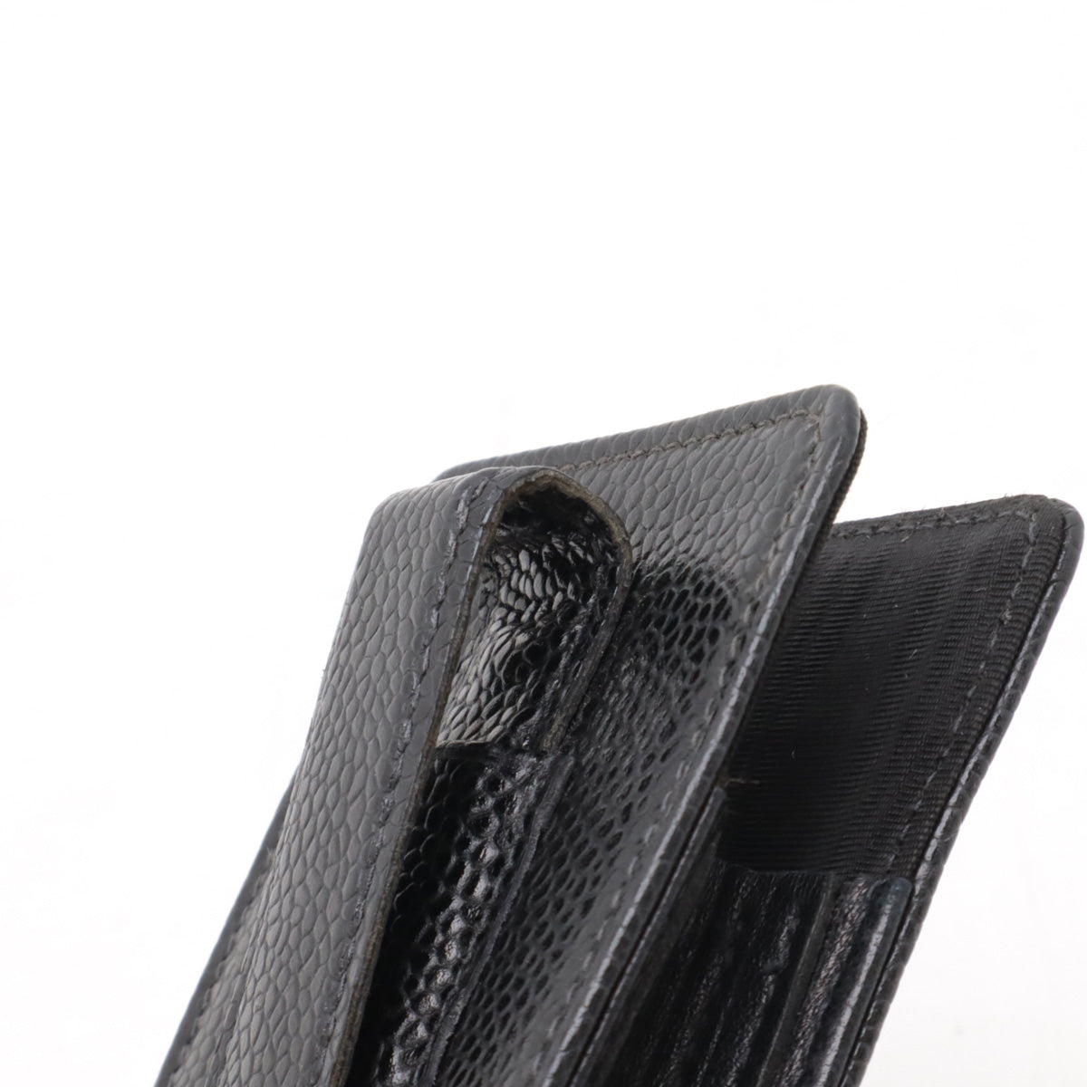 Chanel Caviar Skin Multi Case Black