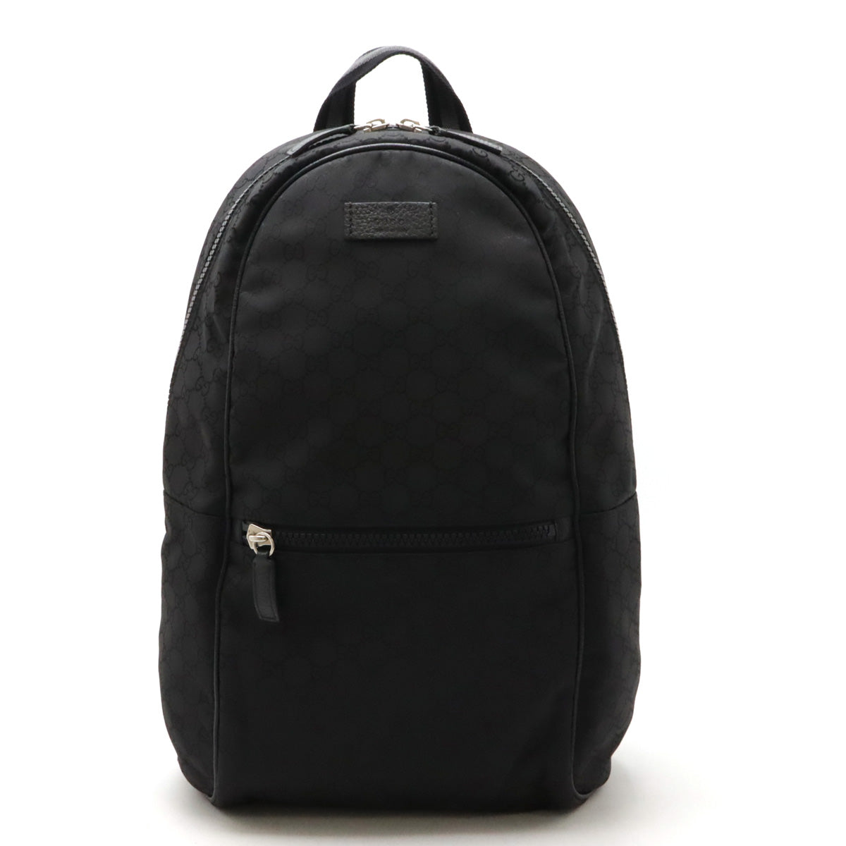 Luxury Gucci Trending 2025 Nylon Leather GG Backpack Black