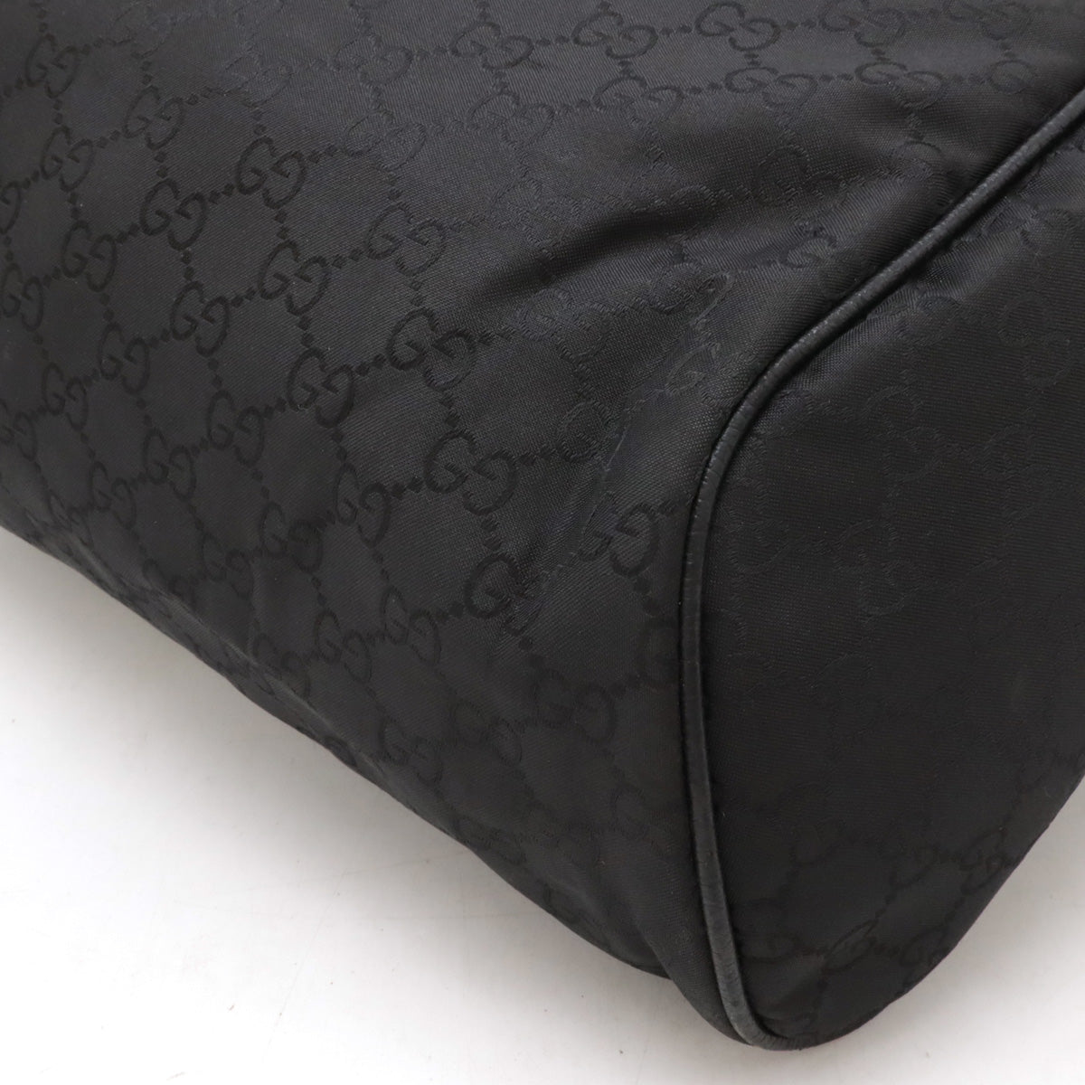 Luxury Gucci Trending 2025 Nylon Leather GG Backpack Black