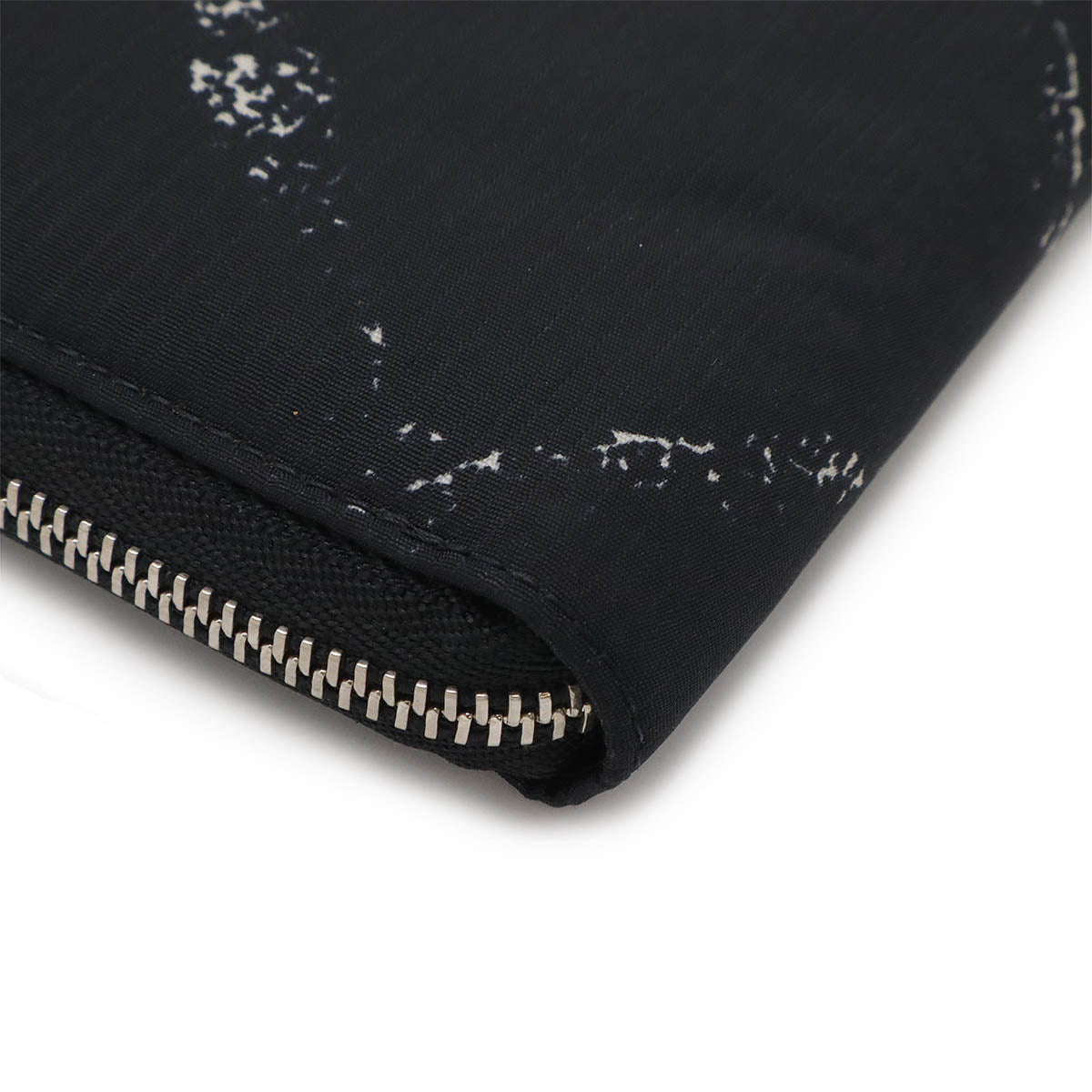 Chanel Nylon Travel Line Zip Wallet Black