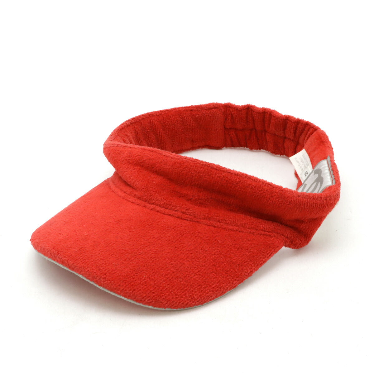Chanel Cotton Visor Hat Red