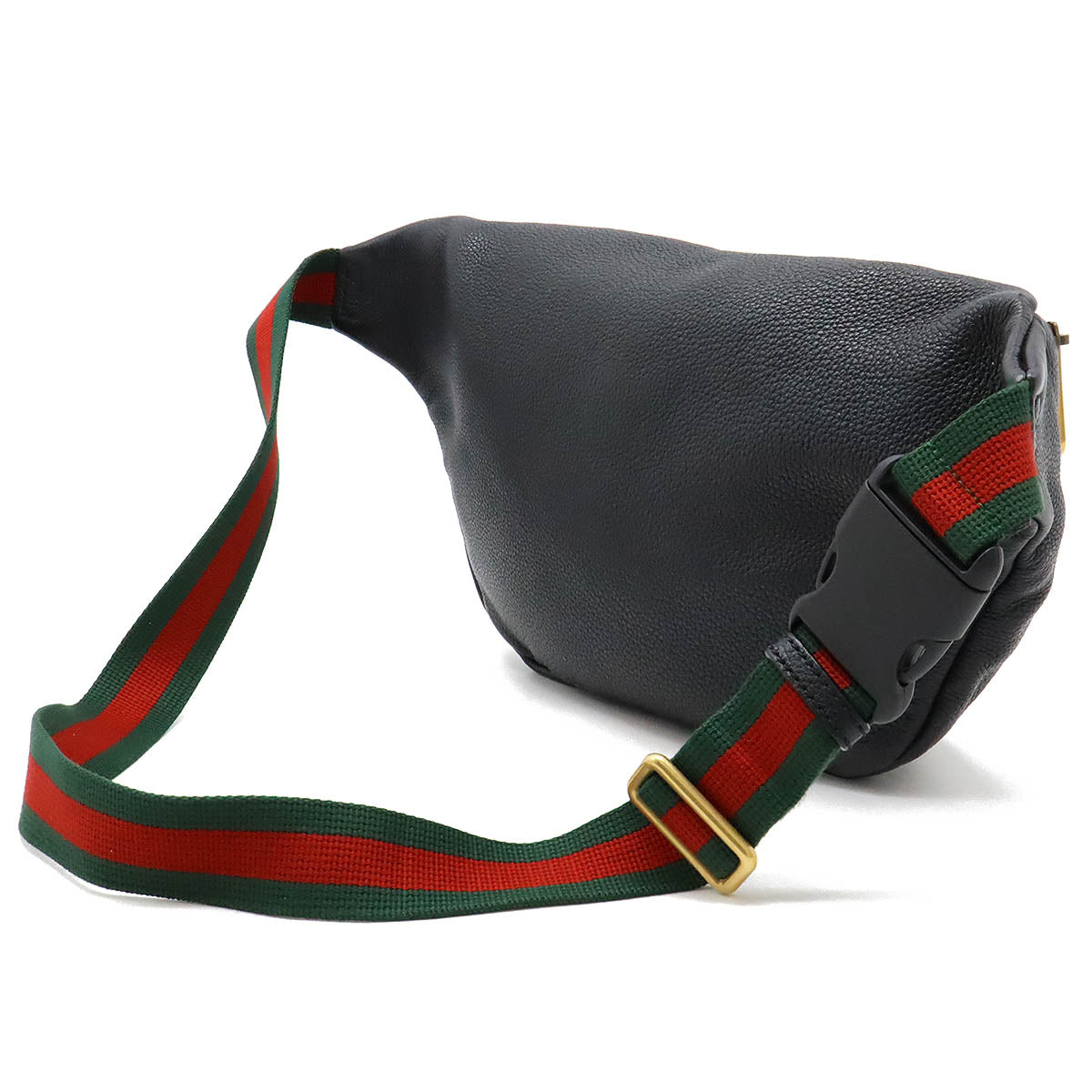 Luxury Gucci Trending 2025 Leather Print Belt Bag Black