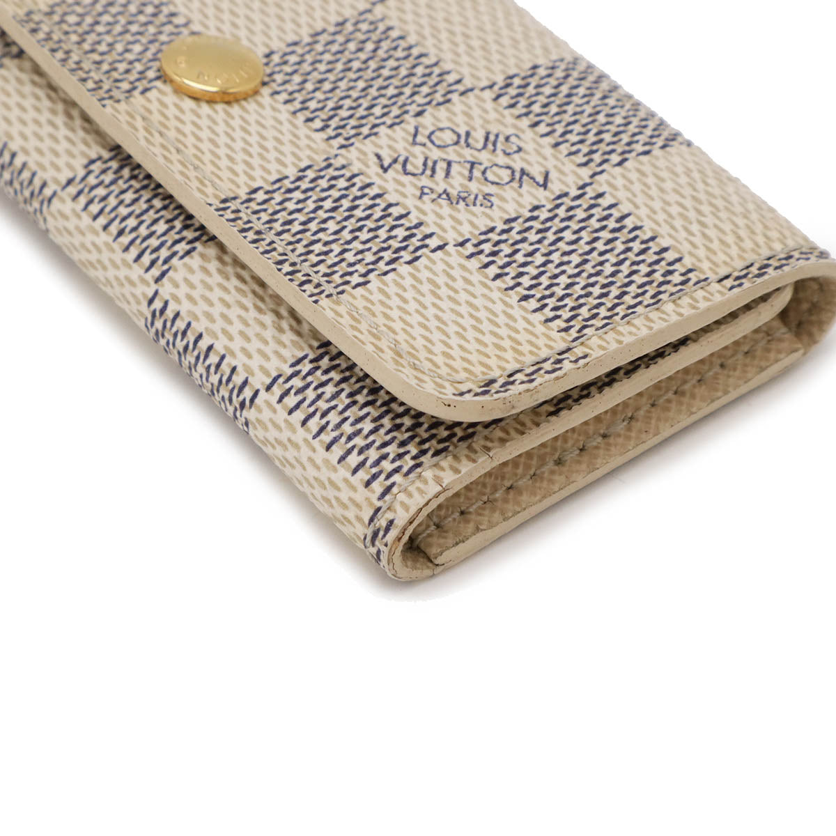 Louis Vuitton Damier Azur Key Case N60386